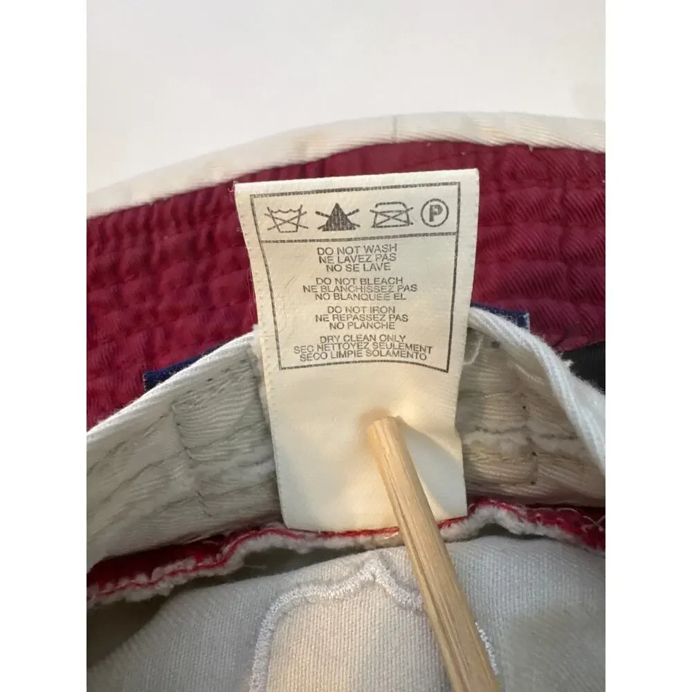 Vintage Washington Redskins Cotton Bucket Hat Unisex Summer Fishing Outdoors